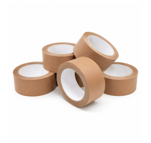 Paper solvent packing tape