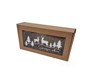 Microcorrugated cardboard box