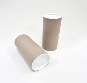Картонные тубусы с крышками