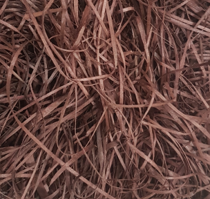 Wood shavings for decoration