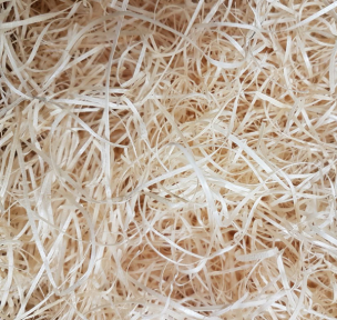 Wood shavings for decoration