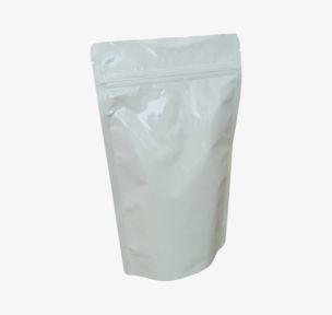 White zip-lock bag