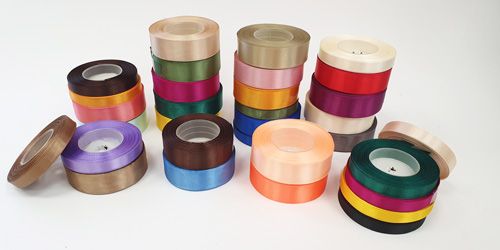 Satin ribbons