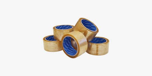 Transparent packing tape