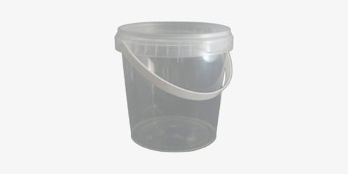 Plastic buckets with handle