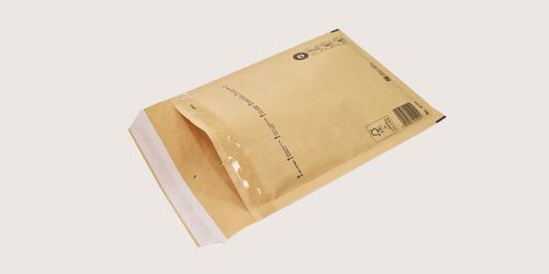Kraft bubble mailers - brown